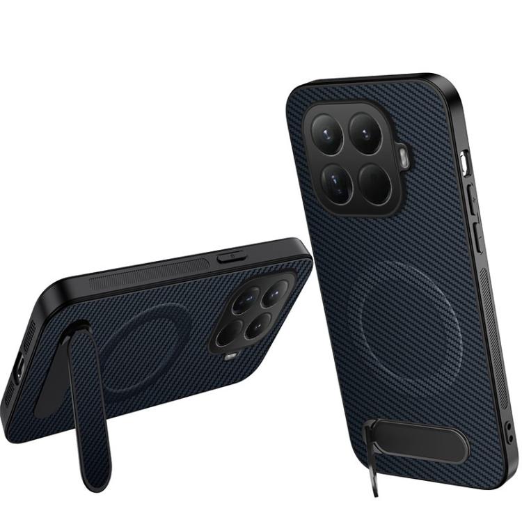 For Xiaomi 15T Pro 5G WANLONFENG Kickstand Carbon Fiber Texture Magnetic Phone Case(Sapphire Blue)
For Xiaomi 15T Pro 5G WANLONFENG Kickstand Carbon Fiber Texture Magnetic Phone Case(Sapphire Blue)