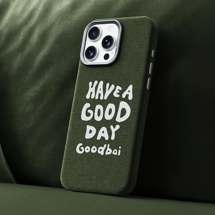 For iPhone 16 Pro Max Beautiful Series Denim Texture Full Coverage Magnetic Phone Case(Green)
For iPhone 16 Pro Max Beautiful Series Denim Texture Full Coverage Magnetic Phone Case(Green)