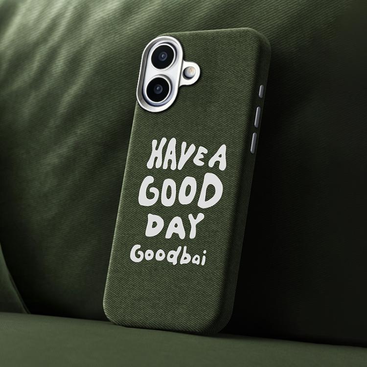 For iPhone 16 Beautiful Series Denim Texture Full Coverage Magnetic Phone Case(Green)
For iPhone 16 Beautiful Series Denim Texture Full Coverage Magnetic Phone Case(Green)