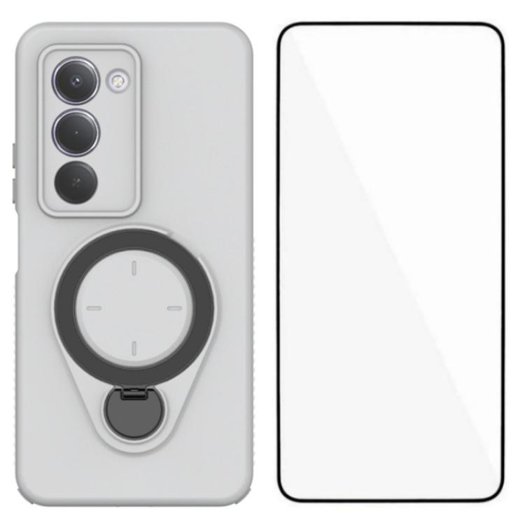 For Redmi 15 5G / 4G EU 171mm WANLONFENG Ring Kickstand Phone Case with Screen Protector(Grey)
For Redmi 15 5G / 4G EU 171mm WANLONFENG Ring Kickstand Phone Case with Screen Protector(Grey)