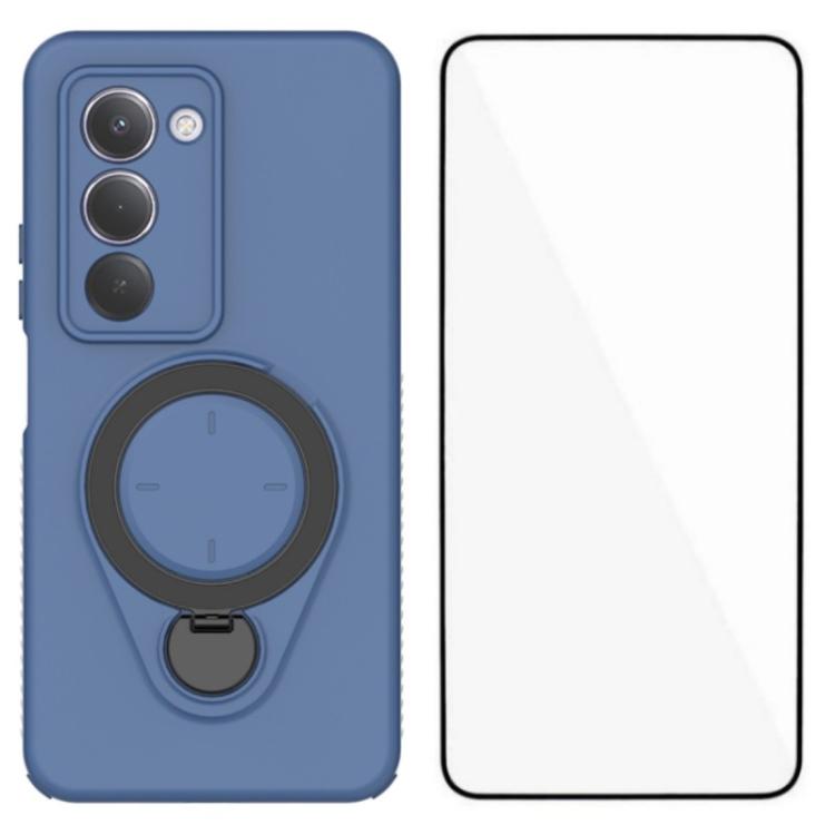 For Redmi 15 5G / 4G EU 171mm WANLONFENG Ring Kickstand Phone Case with Screen Protector(Blue)
For Redmi 15 5G / 4G EU 171mm WANLONFENG Ring Kickstand Phone Case with Screen Protector(Blue)