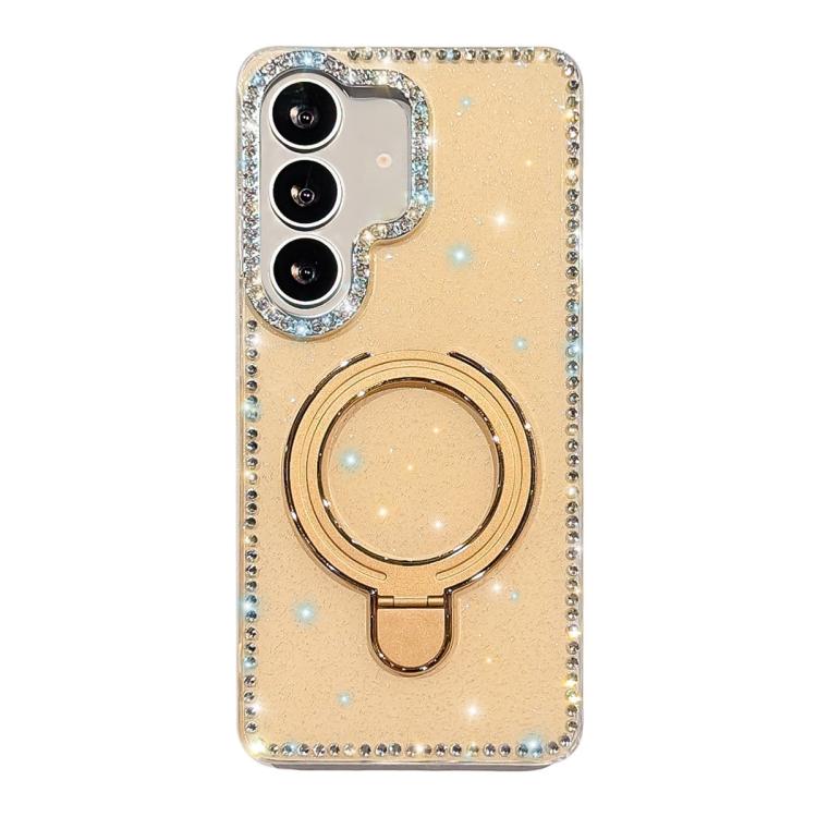 For Samsung Galaxy S24+ 5G Double-Sided IMD Rhinestone Magnetic Holder Shockproof Phone Case(Glitter Light Yellow)
For Samsung Galaxy S24+ 5G Double-Sided IMD Rhinestone Magnetic Holder Shockproof Phone Case(Glitter Light Yellow)