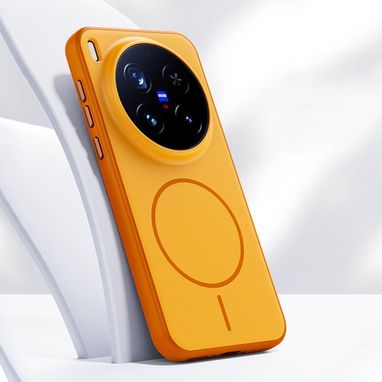For vivo X300 Pro Boundless Series Skin Feel Magnetic Full Coverage Phone Case(Orange)
For vivo X300 Pro Boundless Series Skin Feel Magnetic Full Coverage Phone Case(Orange)