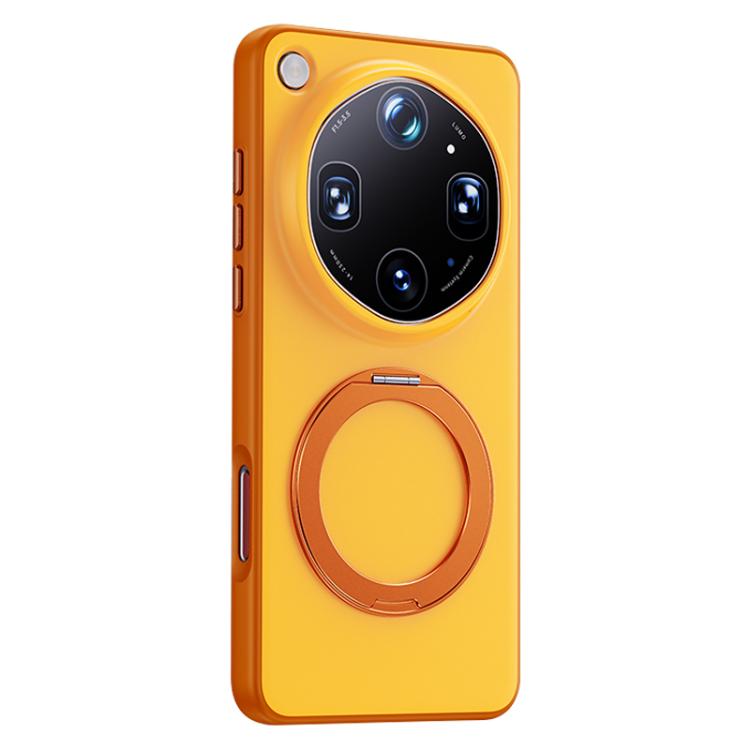 For OPPO Find X9 Ultra 5G Boundless Series Skin Feel Magnetic Holder Phone Case(Orange)
For OPPO Find X9 Ultra 5G Boundless Series Skin Feel Magnetic Holder Phone Case(Orange)