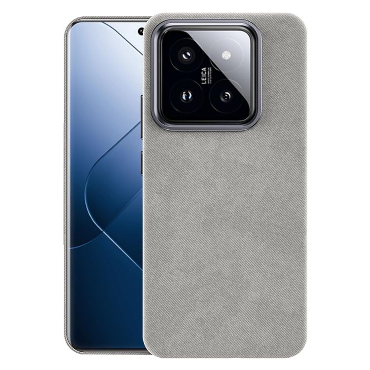 For Xiaomi 14 Pro Flannel Textured Magnetic Full Coverage Phone Case(Silver Grey)
For Xiaomi 14 Pro Flannel Textured Magnetic Full Coverage Phone Case(Silver Grey)