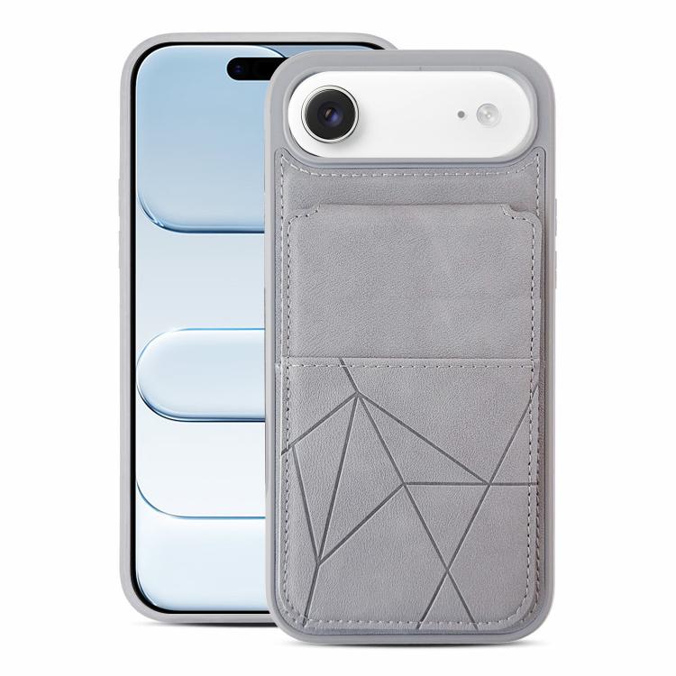 For iPhone Air Multifunctional Vertical Flip Card Wallet Holder Vegan Leather Back Phone Case(Grey)
For iPhone Air Multifunctional Vertical Flip Card Wallet Holder Vegan Leather Back Phone Case(Grey)