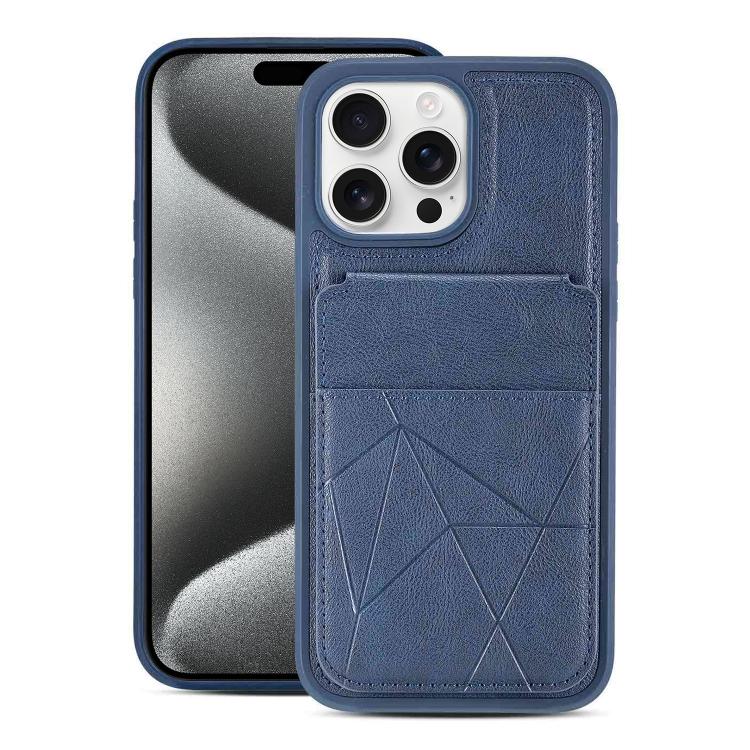 For iPhone 15 Pro Max Multifunctional Vertical Flip Card Wallet Holder Vegan Leather Back Phone Case(Blue)
For iPhone 15 Pro Max Multifunctional Vertical Flip Card Wallet Holder Vegan Leather Back Phone Case(Blue)