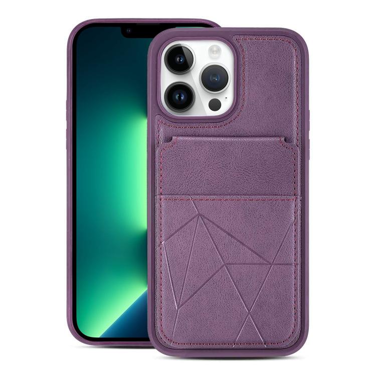 For iPhone 13 Pro Max Multifunctional Vertical Flip Card Wallet Holder Vegan Leather Back Phone Case(Purple)
For iPhone 13 Pro Max Multifunctional Vertical Flip Card Wallet Holder Vegan Leather Back Phone Case(Purple)