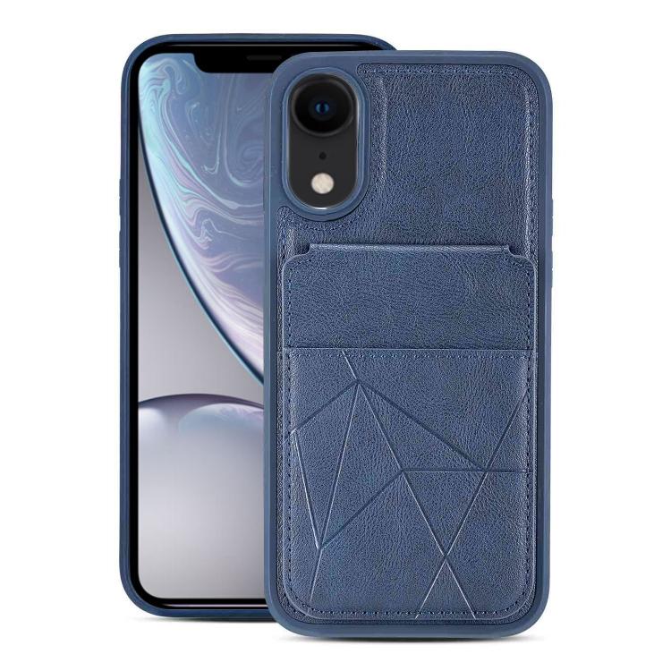 For iPhone XR Multifunctional Vertical Flip Card Wallet Holder Vegan Leather Back Phone Case(Blue)
For iPhone XR Multifunctional Vertical Flip Card Wallet Holder Vegan Leather Back Phone Case(Blue)