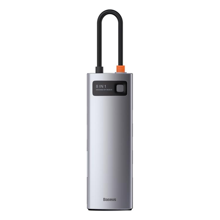 Baseus Metallic Glow Series CAHUB-CV0G 8 in 1 Multifunctional Type-C HUB Docking Station(Space Gray)
Baseus Metallic Glow Series CAHUB-CV0G 8 in 1 Multifunctional Type-C HUB Docking Station(Space Gray)