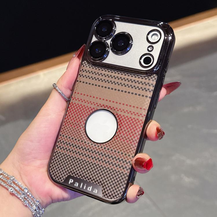 For iPhone 17 Pro Max Palida Electroplated Kevlar Texture Shockproof Phone Case(Dusk)
For iPhone 17 Pro Max Palida Electroplated Kevlar Texture Shockproof Phone Case(Dusk)