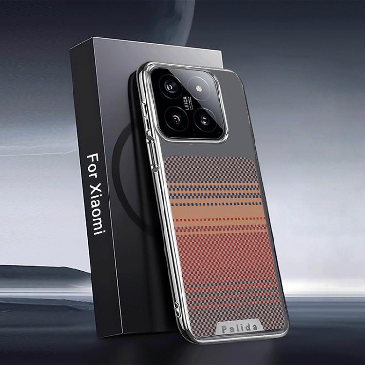 For Xiaomi 14 Pro Palida Electroplated Kevlar Texture Shockproof Phone Case(Dusk)
For Xiaomi 14 Pro Palida Electroplated Kevlar Texture Shockproof Phone Case(Dusk)