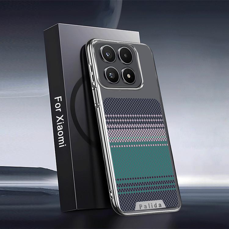 For Xiaomi 17 Palida Electroplated Kevlar Texture Shockproof Phone Case(Green)
For Xiaomi 17 Palida Electroplated Kevlar Texture Shockproof Phone Case(Green)