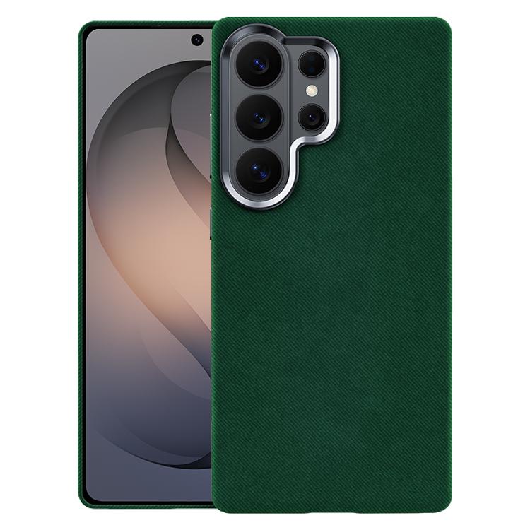 For Samsung Galaxy S26 Ultra 5G Flannel Textured Magnetic Full Coverage Phone Case(Dark Green)
For Samsung Galaxy S26 Ultra 5G Flannel Textured Magnetic Full Coverage Phone Case(Dark Green)