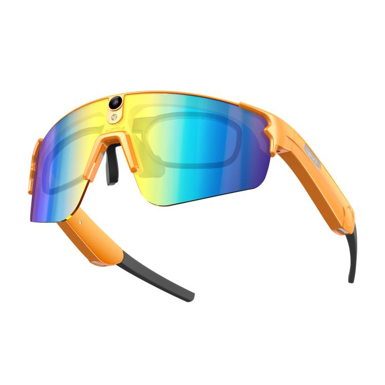 L805 Smart AI Cycling Glasses 8MP Stabilization Camera(Orange Frame Gold Lens)
L805 Smart AI Cycling Glasses 8MP Stabilization Camera(Orange Frame Gold Lens)