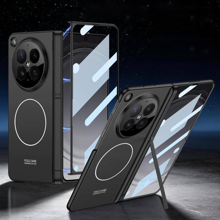 For OPPO Find N6 5G GKK Integrated Magnetic Folding Hinge Full Coverage Phone Case with Side Cover Holder(Black)
For OPPO Find N6 5G GKK Integrated Magnetic Folding Hinge Full Coverage Phone Case with Side Cover Holder(Black)