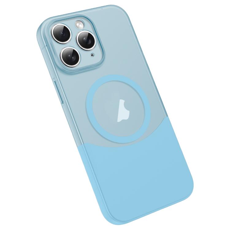 For iPhone 11 Pro Tenon-and-mortise Splicing Magnetic PC Phone Case(Light Blue)
For iPhone 11 Pro Tenon-and-mortise Splicing Magnetic PC Phone Case(Light Blue)