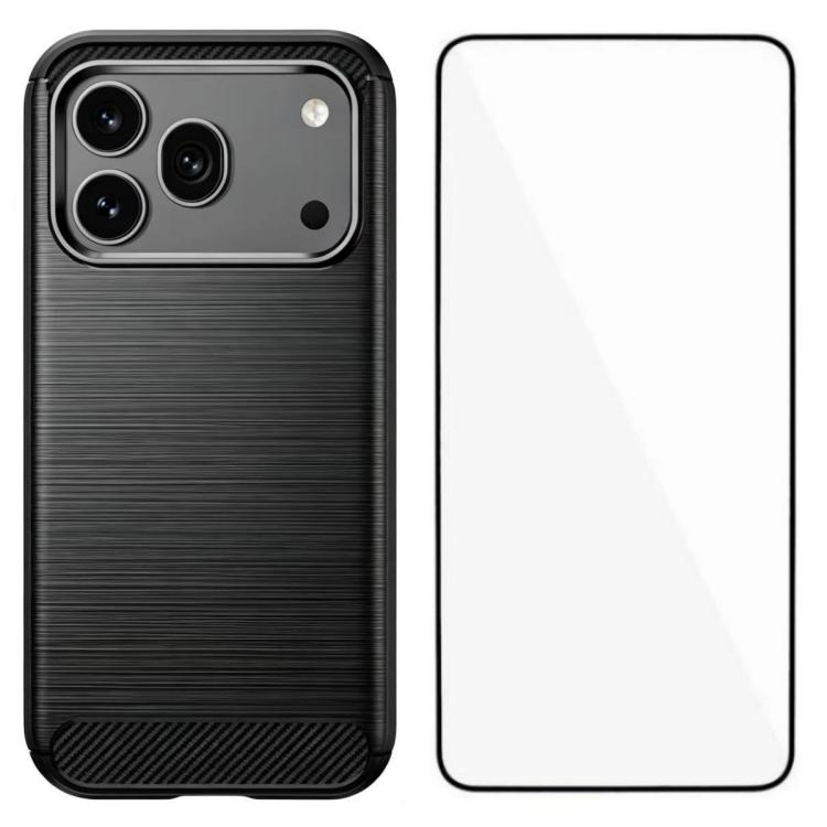 For Honor 600 Pro Global WANLONFENG Brushed Texture Shockproof TPU Phone Case with Screen Film(Black)
For Honor 600 Pro Global WANLONFENG Brushed Texture Shockproof TPU Phone Case with Screen Film(Black)