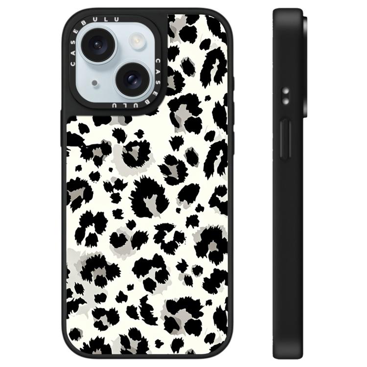 For iPhone 15 Stars Leopard Series Pattern Mirror Phone Case(Black White Leopard)
For iPhone 15 Stars Leopard Series Pattern Mirror Phone Case(Black White Leopard)