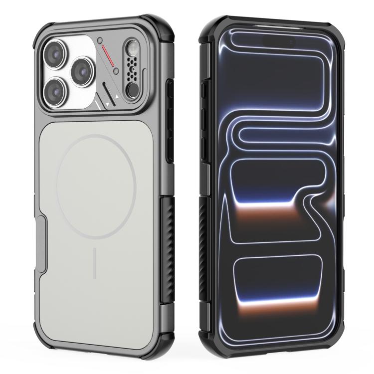 For iPhone 18 Pro Max/17 Pro Max Heat Dissipation Air Shockproof TPU + PC Magsafe Phone Case(Gray)
For iPhone 18 Pro Max/17 Pro Max Heat Dissipation Air Shockproof TPU + PC Magsafe Phone Case(Gray)