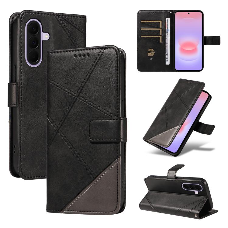 For Galaxy A27 5G Diamond Stitching Leather Phone Case(Black)
For Galaxy A27 5G Diamond Stitching Leather Phone Case(Black)