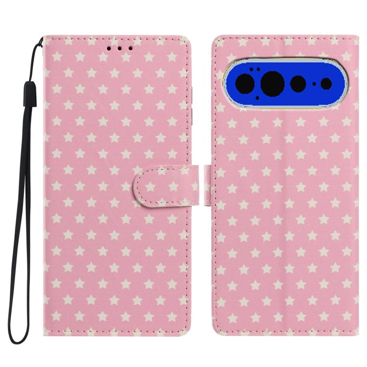 For Google Pixel 11 Pro / 11 Pro XL Star Pattern Magnetic Buckle Vegan Leather Phone Case with Wrist Strap(Pink)
For Google Pixel 11 Pro / 11 Pro XL Star Pattern Magnetic Buckle Vegan Leather Phone Case with Wrist Strap(Pink)