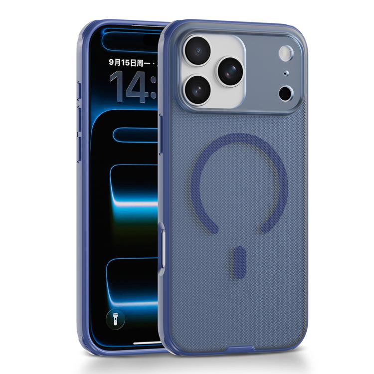 For iPhone 17 Pro Max Frosted Dot Texture Magnetic Phone Case(Blue)
For iPhone 17 Pro Max Frosted Dot Texture Magnetic Phone Case(Blue)