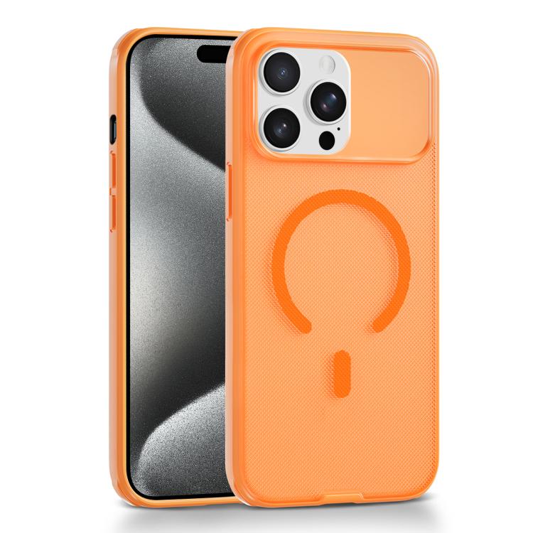 For iPhone 15 Pro Max Frosted Dot Texture Magnetic Phone Case(Orange)
For iPhone 15 Pro Max Frosted Dot Texture Magnetic Phone Case(Orange)