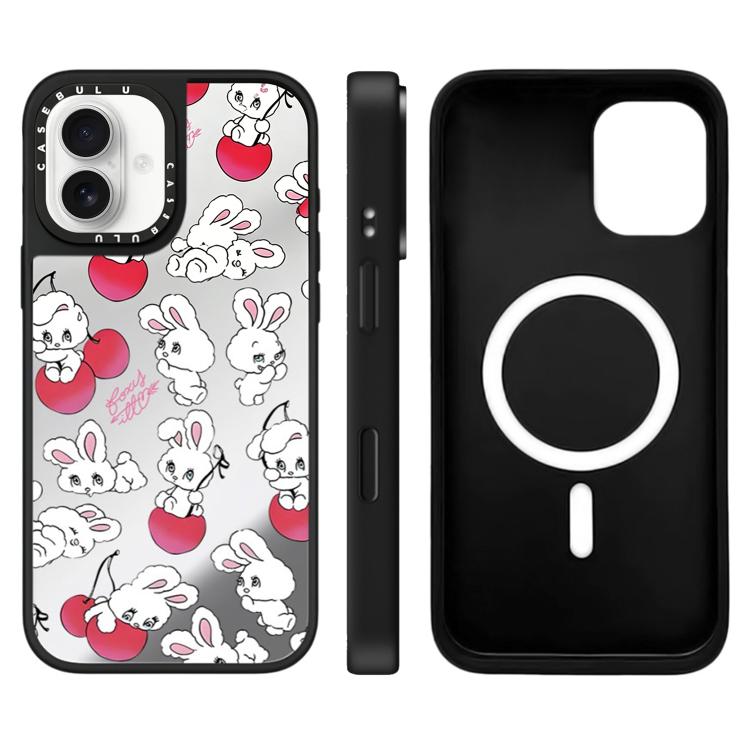 For iPhone 17 Bunny Series Pattern Camera Control Button Mirror Magnetic Phone Case(Cherry White Bunny)
For iPhone 17 Bunny Series Pattern Camera Control Button Mirror Magnetic Phone Case(Cherry White Bunny)