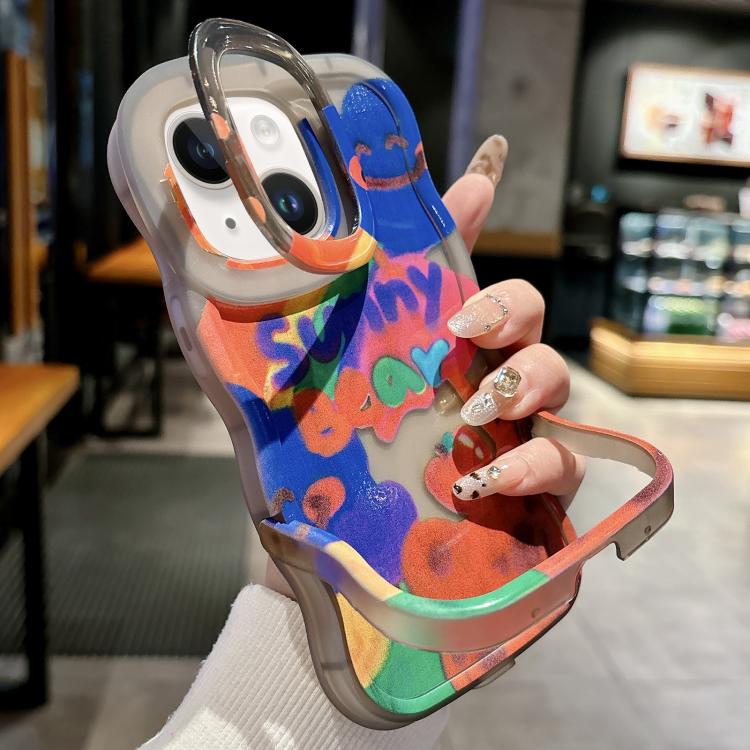 For iPhone 15 Plus / 14 Plus Graffiti Dual Holder TPU Phone Case(Transparent Black)
For iPhone 15 Plus / 14 Plus Graffiti Dual Holder TPU Phone Case(Transparent Black)