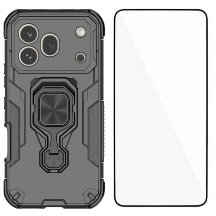 For Honor 600 Pro Global WANLONFENG Metal Kickstand Phone Case with Screen Protector(Black)
For Honor 600 Pro Global WANLONFENG Metal Kickstand Phone Case with Screen Protector(Black)