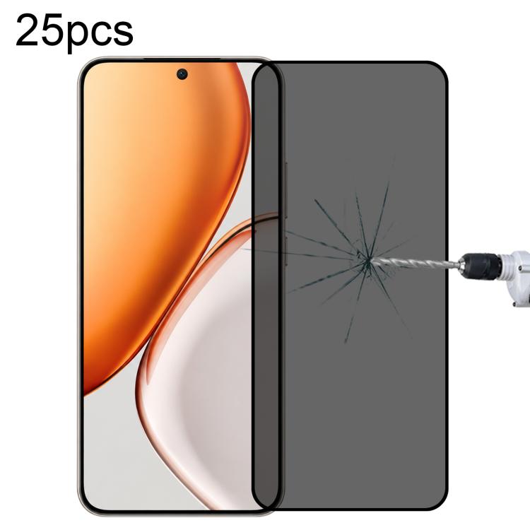 For Honor X80 Pro Max 5G 25pcs Full Cover Anti-peeping Tempered Glass Film, Support Fingerprint Unlocking
For Honor X80 Pro Max 5G 25pcs Full Cover Anti-peeping Tempered Glass Film, Support Fingerprint Unlocking