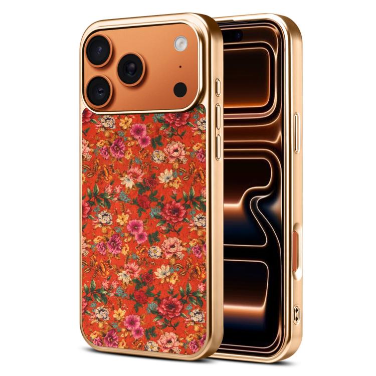 For iPhone 17 Pro Max Denior Peony Series Electroplated Magnetic Phone Case(Red)
For iPhone 17 Pro Max Denior Peony Series Electroplated Magnetic Phone Case(Red)
