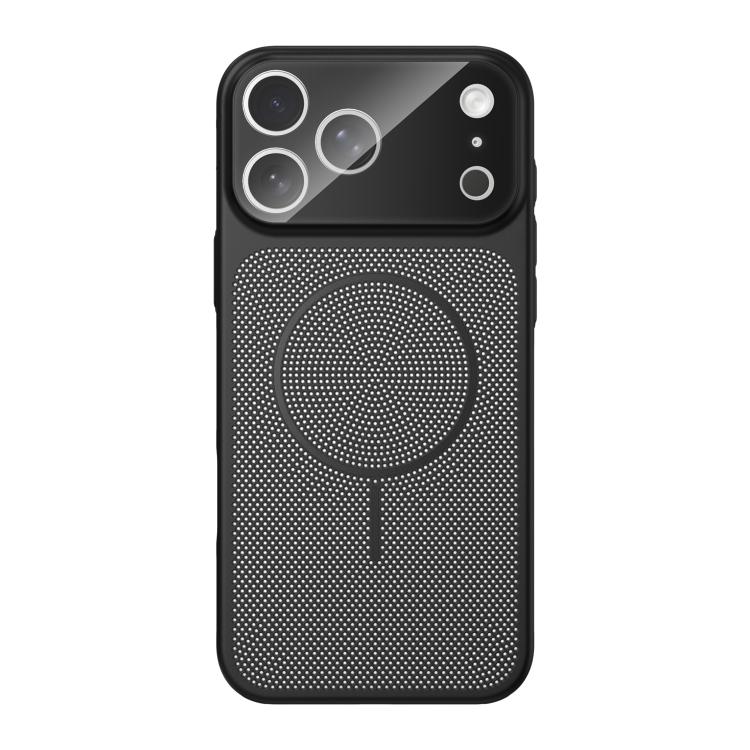 For iPhone 17 Pro Max Heat Dissipation Breathable Mesh Magnetic PC Phone Case(Black)
For iPhone 17 Pro Max Heat Dissipation Breathable Mesh Magnetic PC Phone Case(Black)