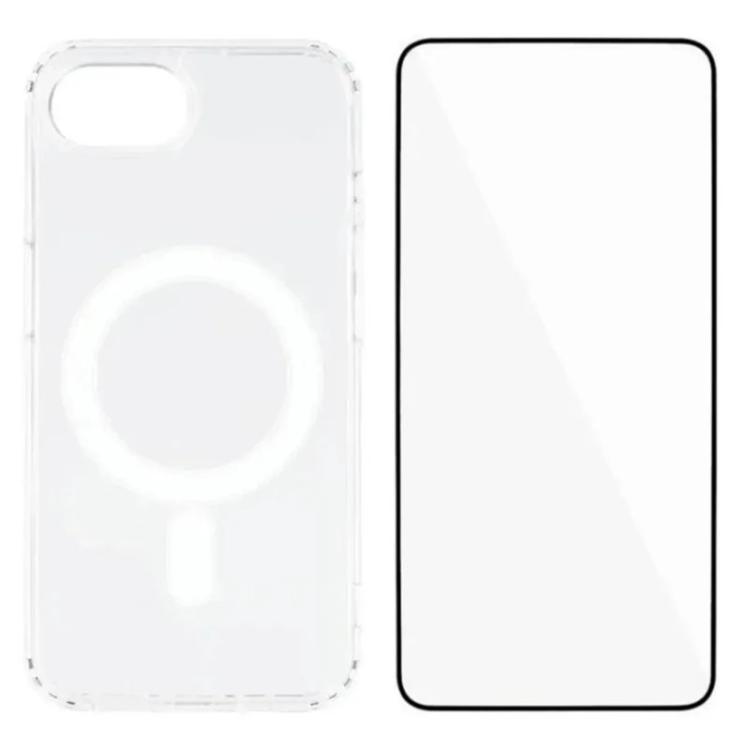 For iPhone 17e / 16e WANLONFENG High-Transparency Magnetic Acrylic Phone Case with Screen Protector(Transparent)
For iPhone 17e / 16e WANLONFENG High-Transparency Magnetic Acrylic Phone Case with Screen Protector(Transparent)
