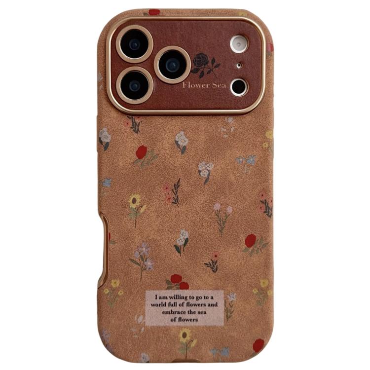 For iPhone 17 Pro Max Large Window Desert Gold Small Floral Soft TPU Phone Case(Black Rose)
For iPhone 17 Pro Max Large Window Desert Gold Small Floral Soft TPU Phone Case(Black Rose)