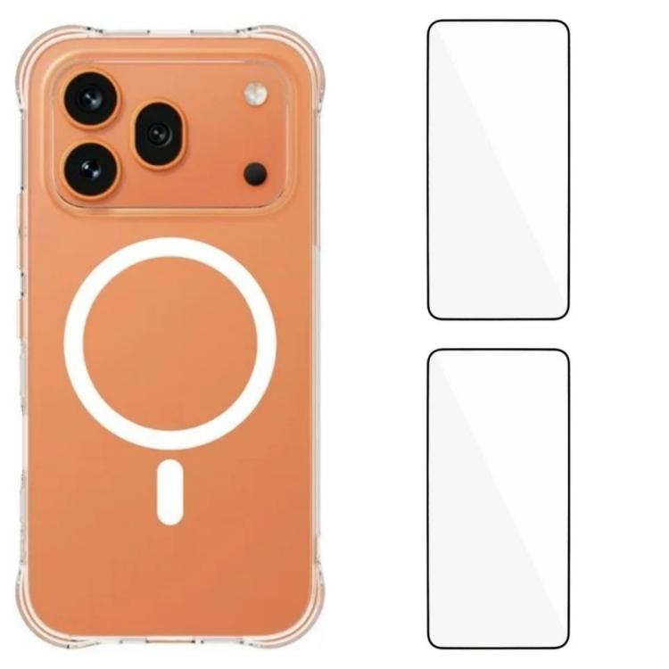 For Honor 600 Pro 5G Global WANLONFENG Transparent Magnetic Four-Corner Shockproof TPU Phone Case with 2pcs Screen Films(Transparent)
For Honor 600 Pro 5G Global WANLONFENG Transparent Magnetic Four-Corner Shockproof TPU Phone Case with 2pcs Screen Films(Transparent)