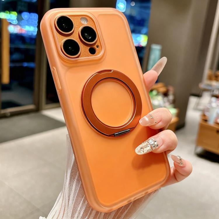 For iPhone 14 Pro Max Skin Feel 360 Degrees Rotating Holder PC Hybrid TPU Magnetic Phone Case(Orange)
For iPhone 14 Pro Max Skin Feel 360 Degrees Rotating Holder PC Hybrid TPU Magnetic Phone Case(Orange)