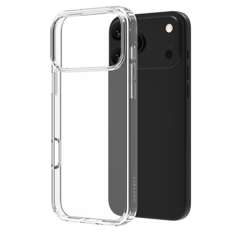 For iPhone 17 Pro Max LeReach TOC Clear Series Dual-Composite Armor TPU + Acrylic Shockproof Phone Case(Transparent)
For iPhone 17 Pro Max LeReach TOC Clear Series Dual-Composite Armor TPU + Acrylic Shockproof Phone Case(Transparent)