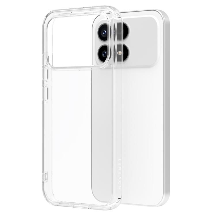 For Redmi K90/Poco F8 Pro 5G LeReach TOC Clear Series Dual-Composite Armor TPU + Acrylic Shockproof Phone Case(Transparent)
For Redmi K90/Poco F8 Pro 5G LeReach TOC Clear Series Dual-Composite Armor TPU + Acrylic Shockproof Phone Case(Transparent)