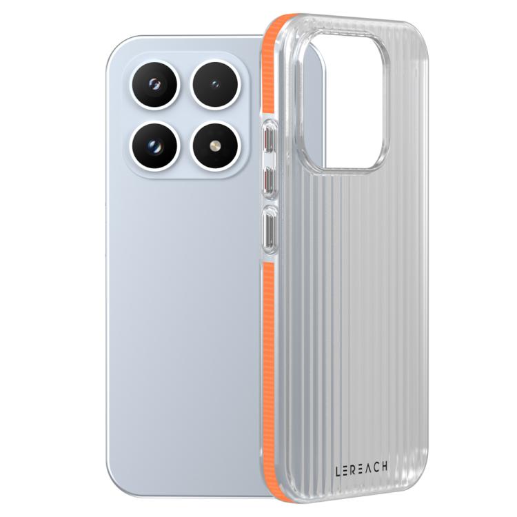 For Xiaomi 17 LeReach TOC Icicle Series Ice Mist Double-Sided Non-Slip Phone Case(Orange)
For Xiaomi 17 LeReach TOC Icicle Series Ice Mist Double-Sided Non-Slip Phone Case(Orange)