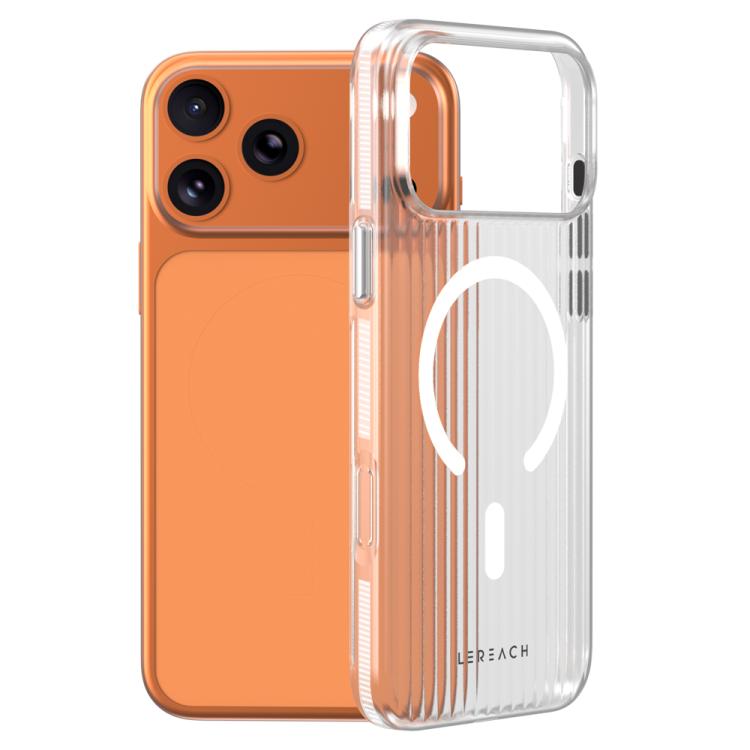 For iPhone 17 Pro Max LeReach TOC Icicle Series Ice Mist Double-Sided Non-Slip Magnetic Phone Case(White)
For iPhone 17 Pro Max LeReach TOC Icicle Series Ice Mist Double-Sided Non-Slip Magnetic Phone Case(White)