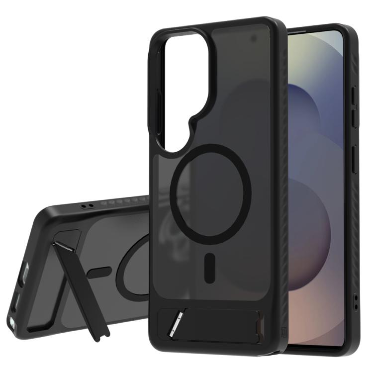 For Galaxy S26 Ultra 5G LeReach Le-Chic Series Integrated Hidden Kickstand Magnetic Phone Case(Black)
For Galaxy S26 Ultra 5G LeReach Le-Chic Series Integrated Hidden Kickstand Magnetic Phone Case(Black)