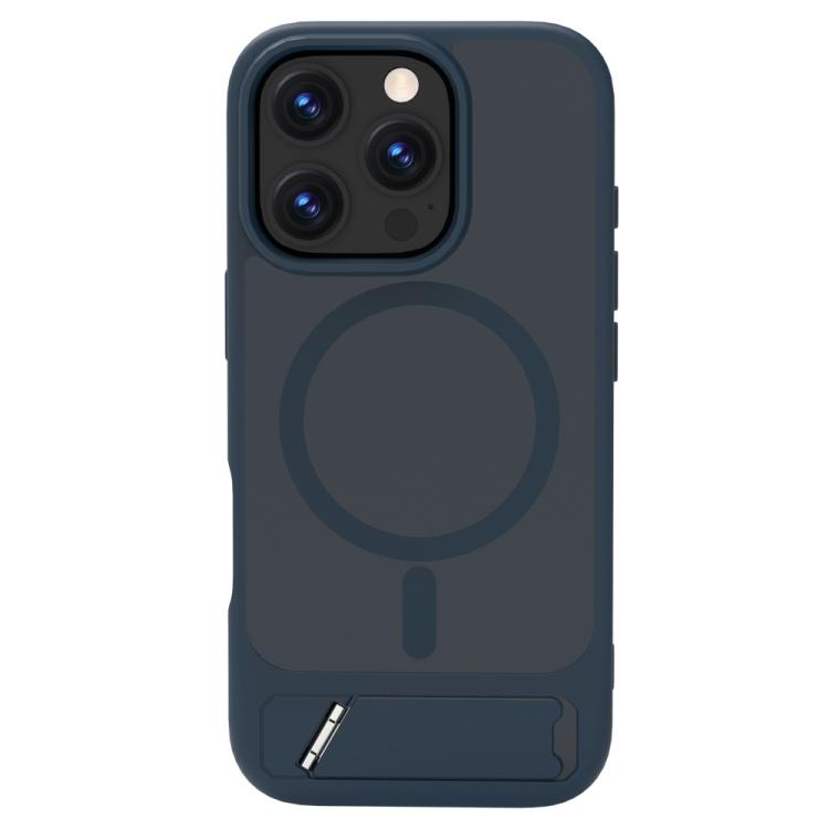 For iPhone 16 Pro LeReach Le-Chic Series Integrated Hidden Kickstand Magnetic Phone Case(Blue)
For iPhone 16 Pro LeReach Le-Chic Series Integrated Hidden Kickstand Magnetic Phone Case(Blue)