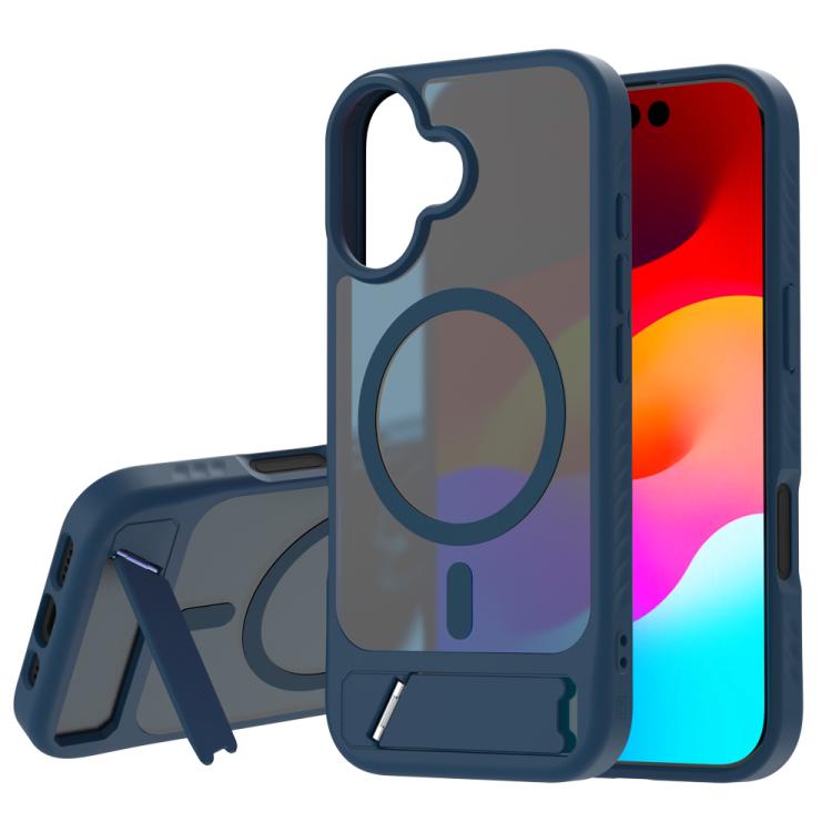 For iPhone 17 LeReach Le-Chic Series Integrated Hidden Kickstand Magnetic Phone Case(Blue)
For iPhone 17 LeReach Le-Chic Series Integrated Hidden Kickstand Magnetic Phone Case(Blue)