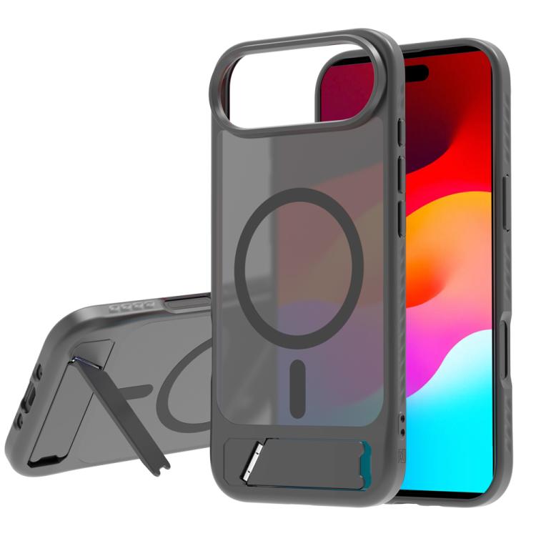For iPhone Air LeReach Le-Chic Series Integrated Hidden Kickstand Magnetic Phone Case(Gray)
For iPhone Air LeReach Le-Chic Series Integrated Hidden Kickstand Magnetic Phone Case(Gray)