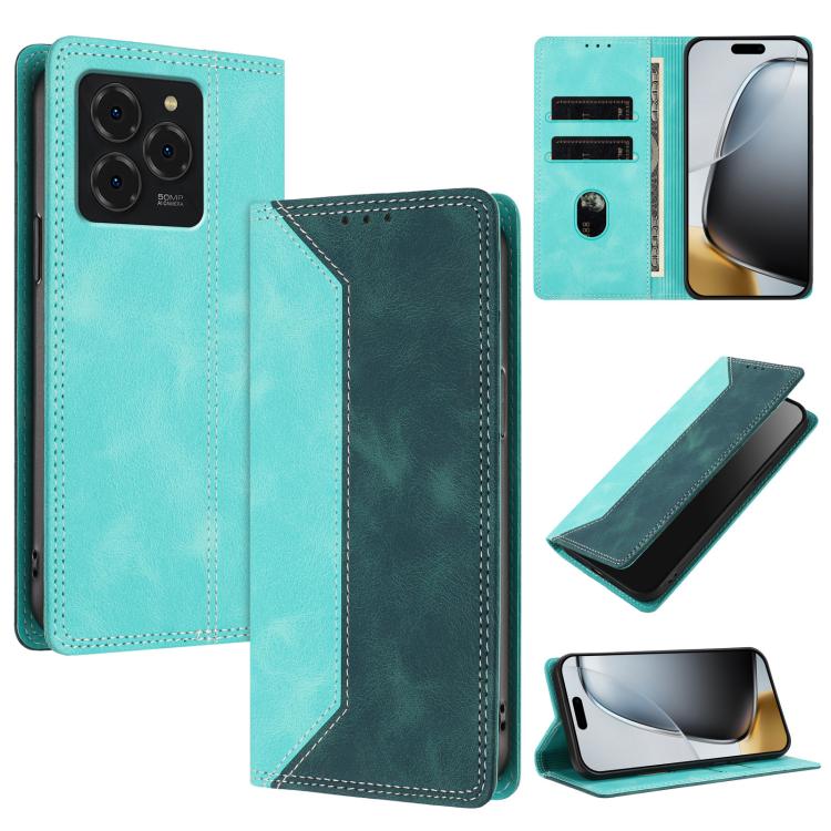 For Ulefone Note 20 Pro Skin Feel Two-tone RFID Blocking Vegan Leather Phone Case(Dark Green)
For Ulefone Note 20 Pro Skin Feel Two-tone RFID Blocking Vegan Leather Phone Case(Dark Green)