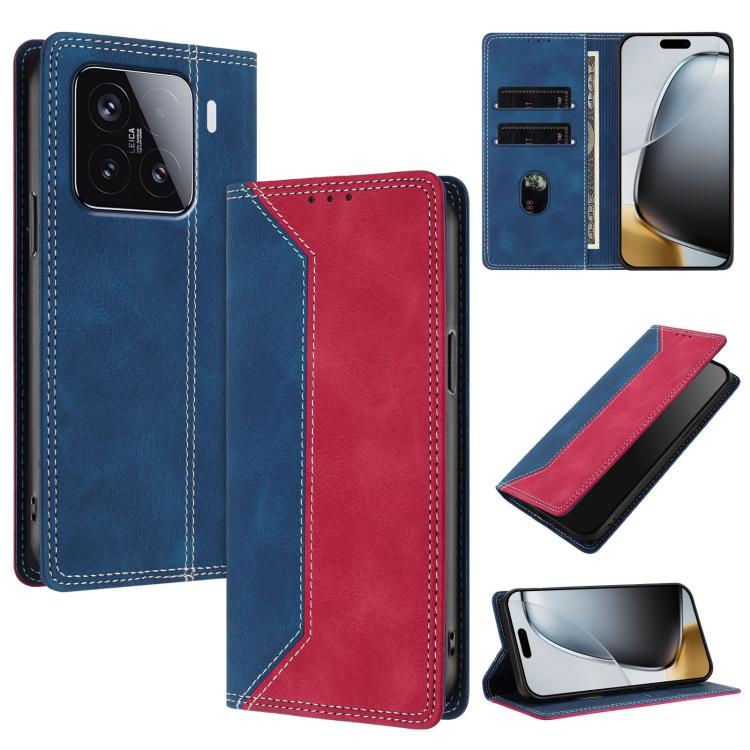 For Xiaomi 15 Skin Feel Two-tone RFID Blocking Vegan Leather Phone Case(Red)
For Xiaomi 15 Skin Feel Two-tone RFID Blocking Vegan Leather Phone Case(Red)