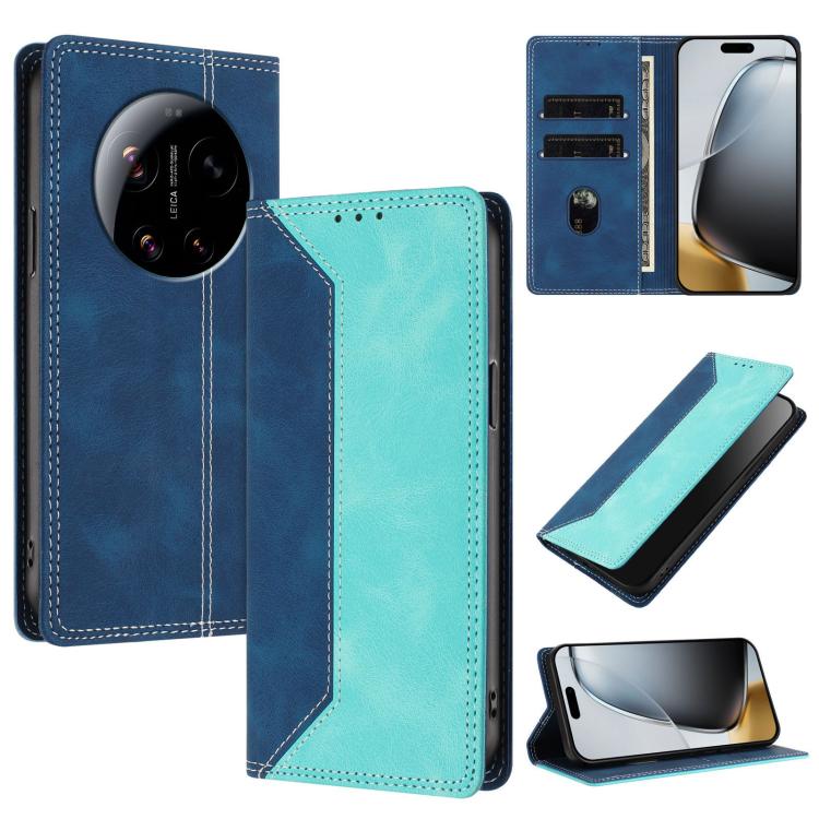 For Xiaomi 17 Ultra Skin Feel Two-tone RFID Blocking Vegan Leather Phone Case(Light Green)
For Xiaomi 17 Ultra Skin Feel Two-tone RFID Blocking Vegan Leather Phone Case(Light Green)
