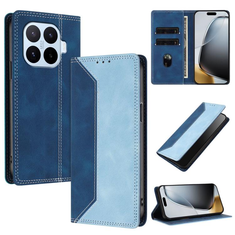 For Xiaomi 17T Pro 5G Skin Feel Two-tone RFID Blocking Vegan Leather Phone Case(Light Blue)
For Xiaomi 17T Pro 5G Skin Feel Two-tone RFID Blocking Vegan Leather Phone Case(Light Blue)